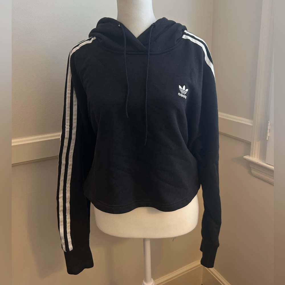 Adidas cropped hoodie